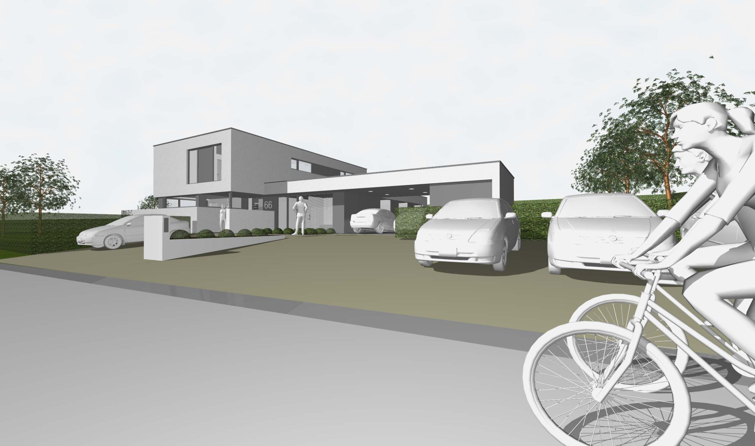 Projet à Temploux I Chantier en cours