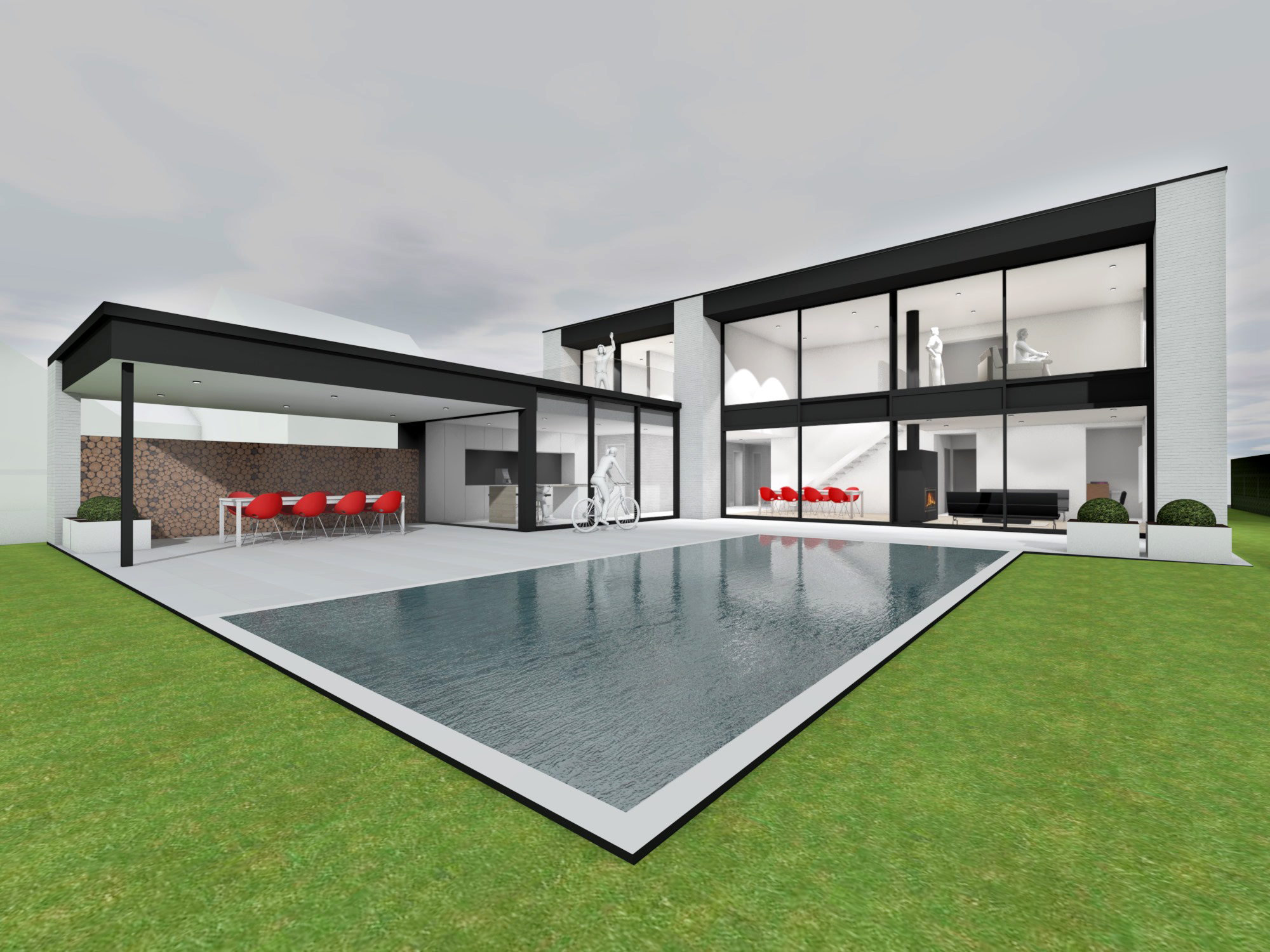 Projet à Jodoigne | Chantier en cours