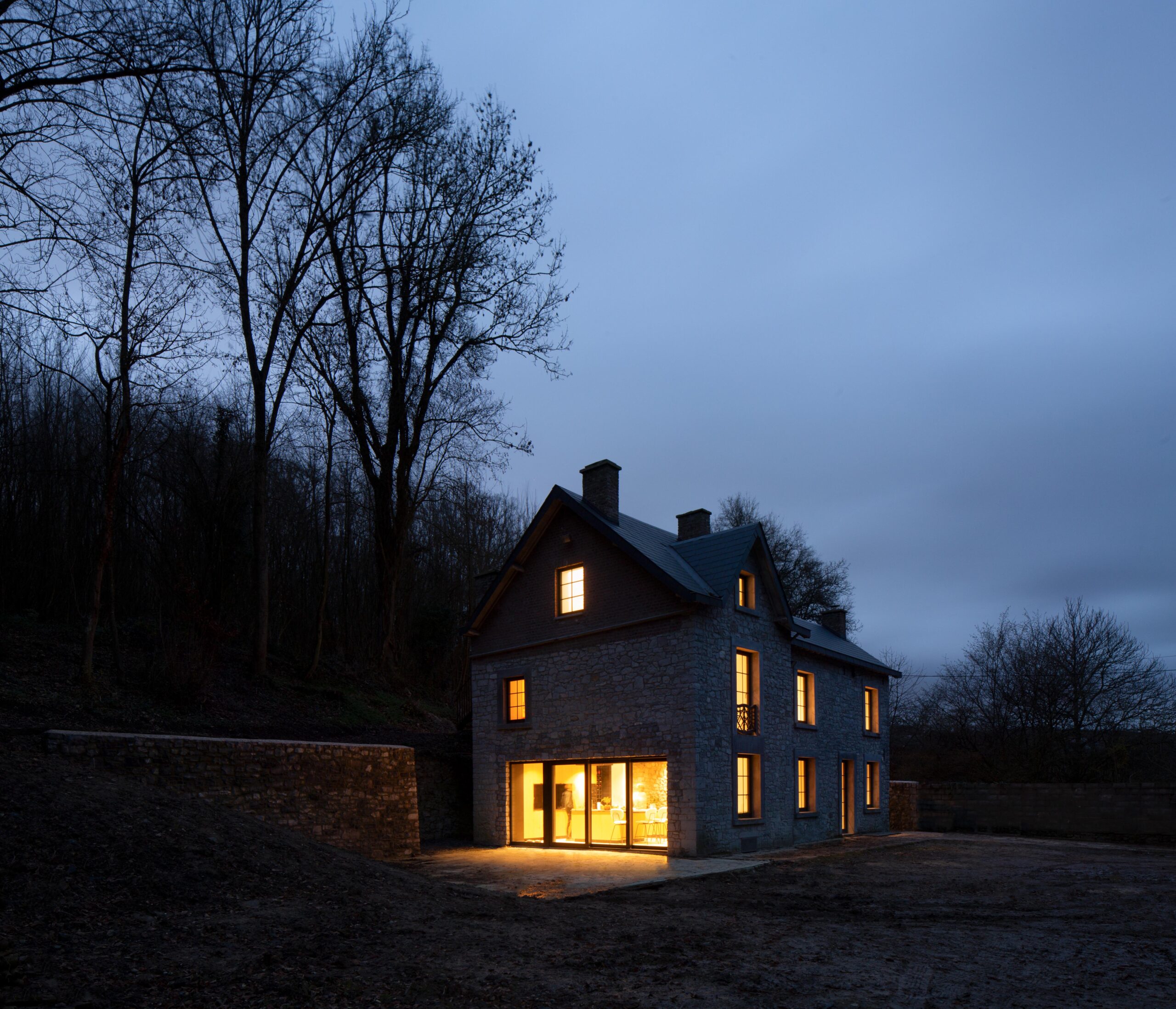 Brix-Architecture Rénovation villa Mosane Architecte Style Mosan patrimoine architecture Namur