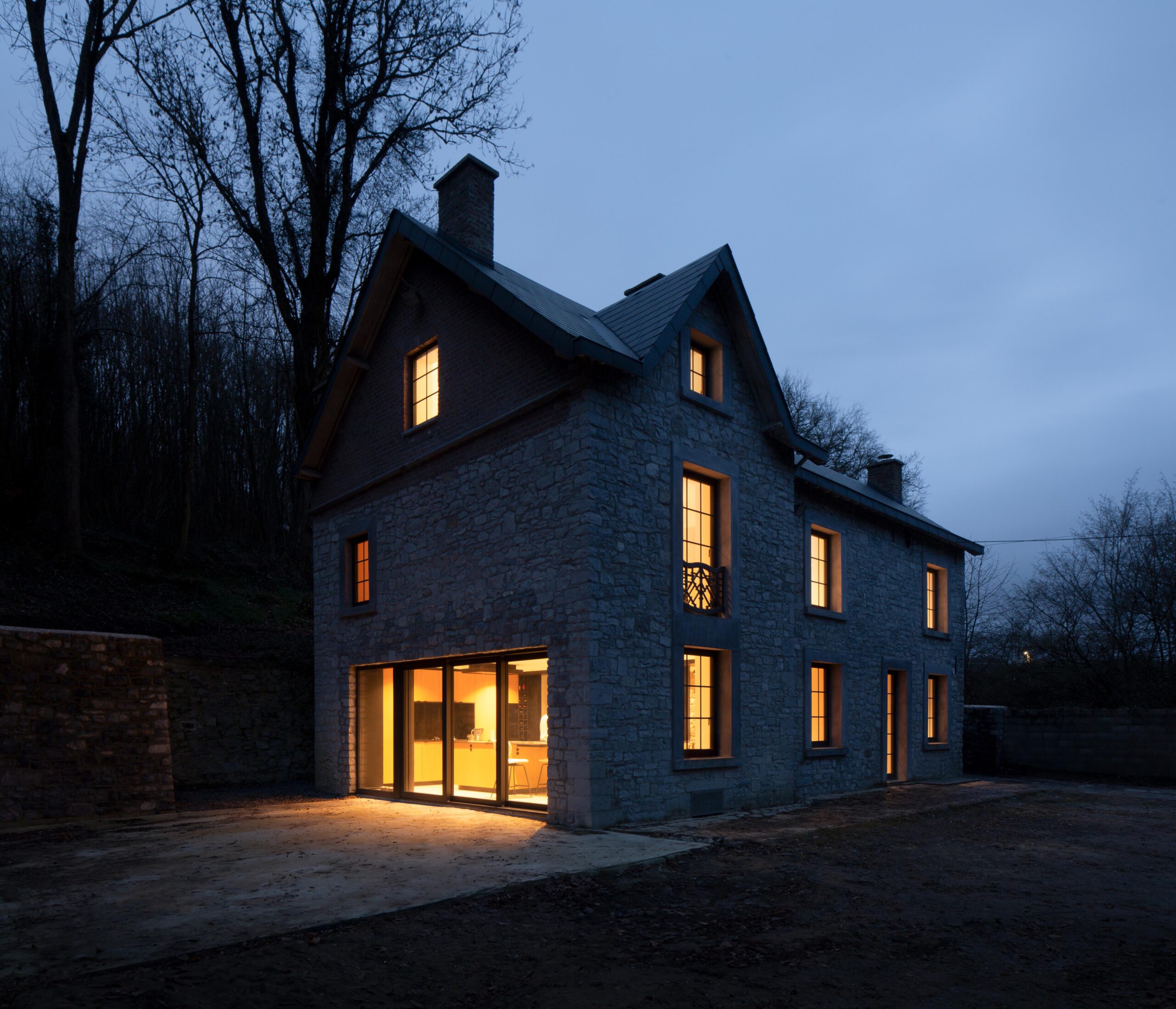 Brix-Architecture Rénovation villa Mosane Architecte Style Mosan patrimoine architecture Namur