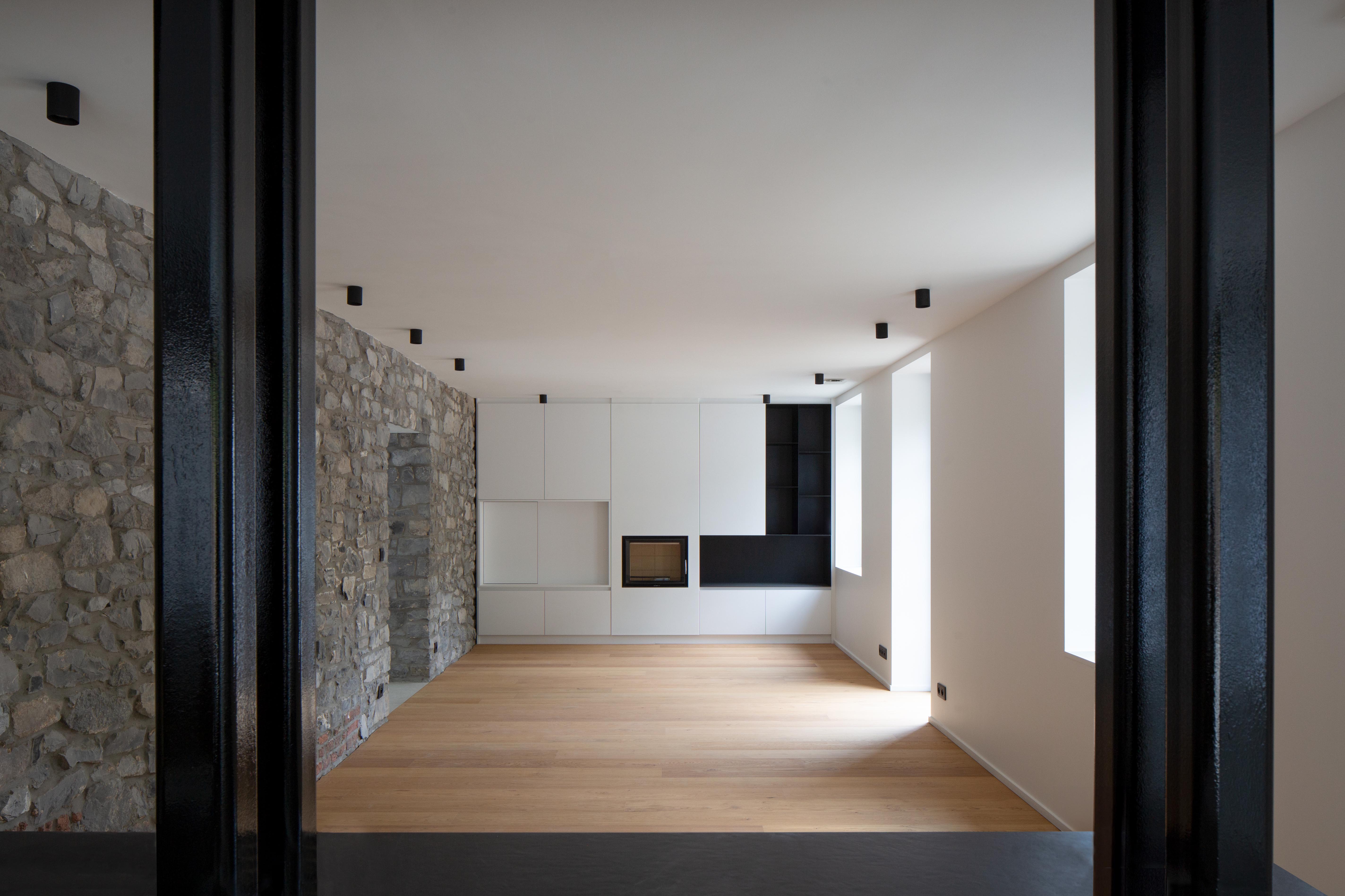 Brix-Architecture Rénovation villa Mosane Architecte Style Mosan Pierre calcaire