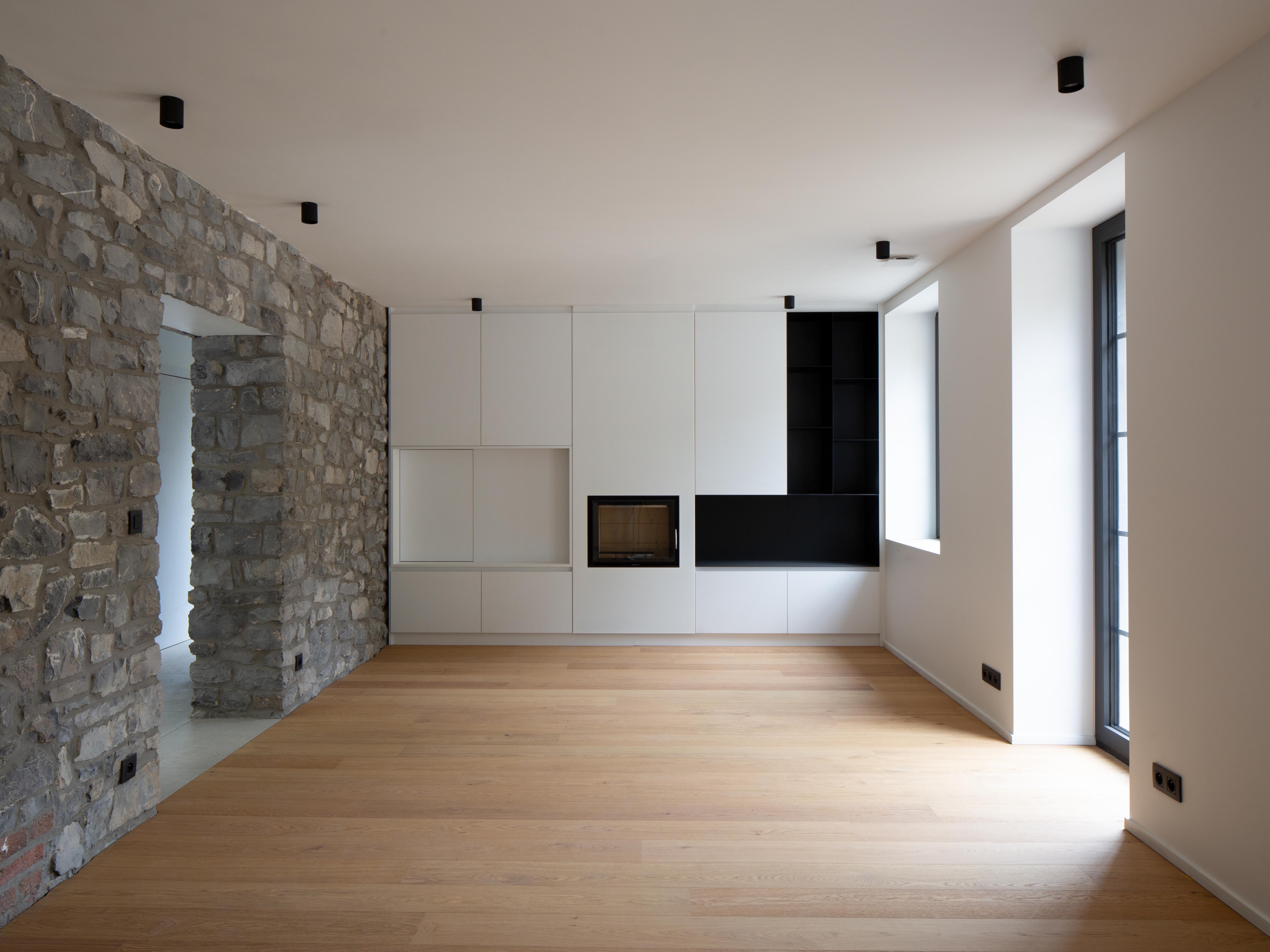 Brix-Architecture Rénovation villa Mosane Architecte Style Mosan Pierre calcaire