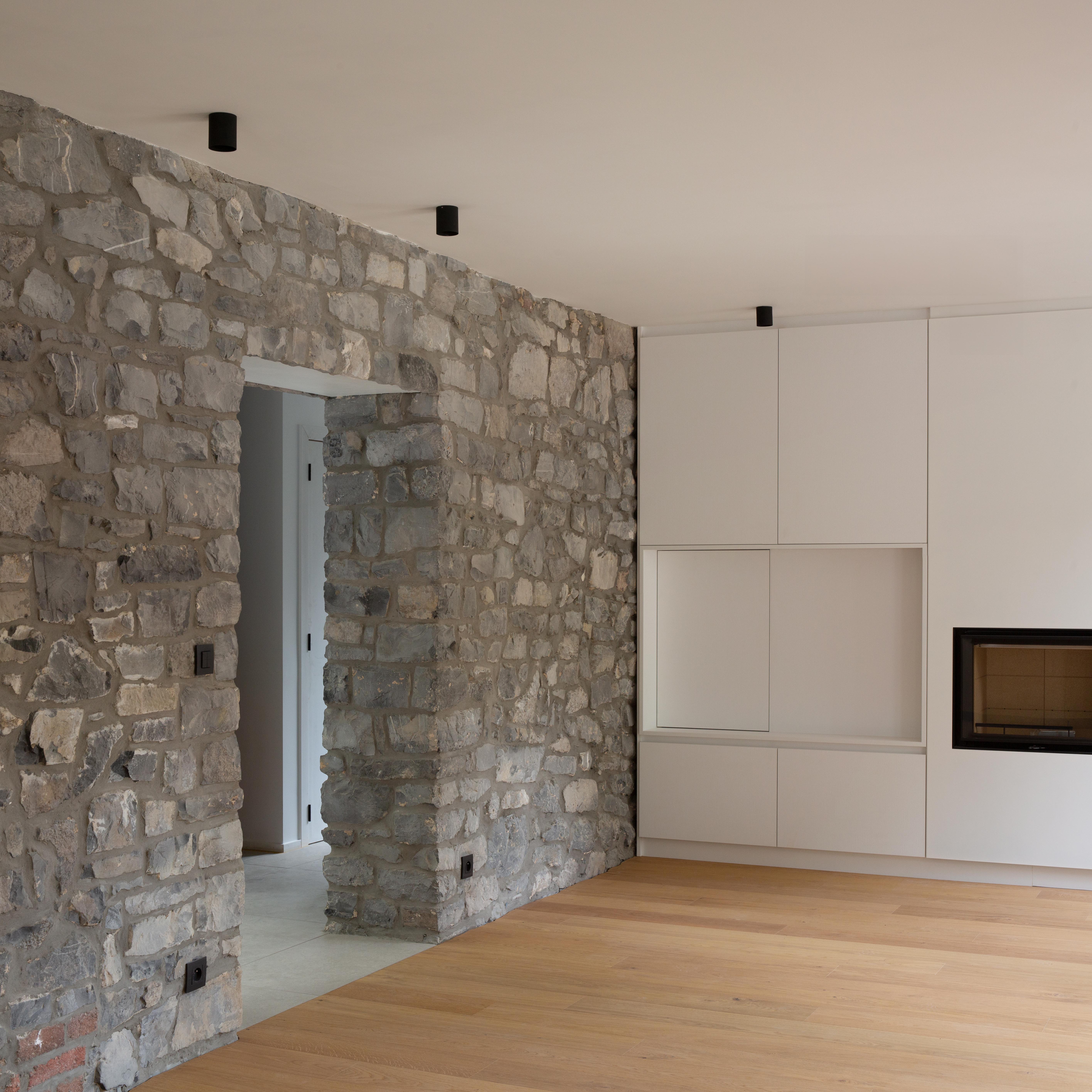 Brix-Architecture Rénovation villa Mosane Architecte Style Mosan Pierre calcaire