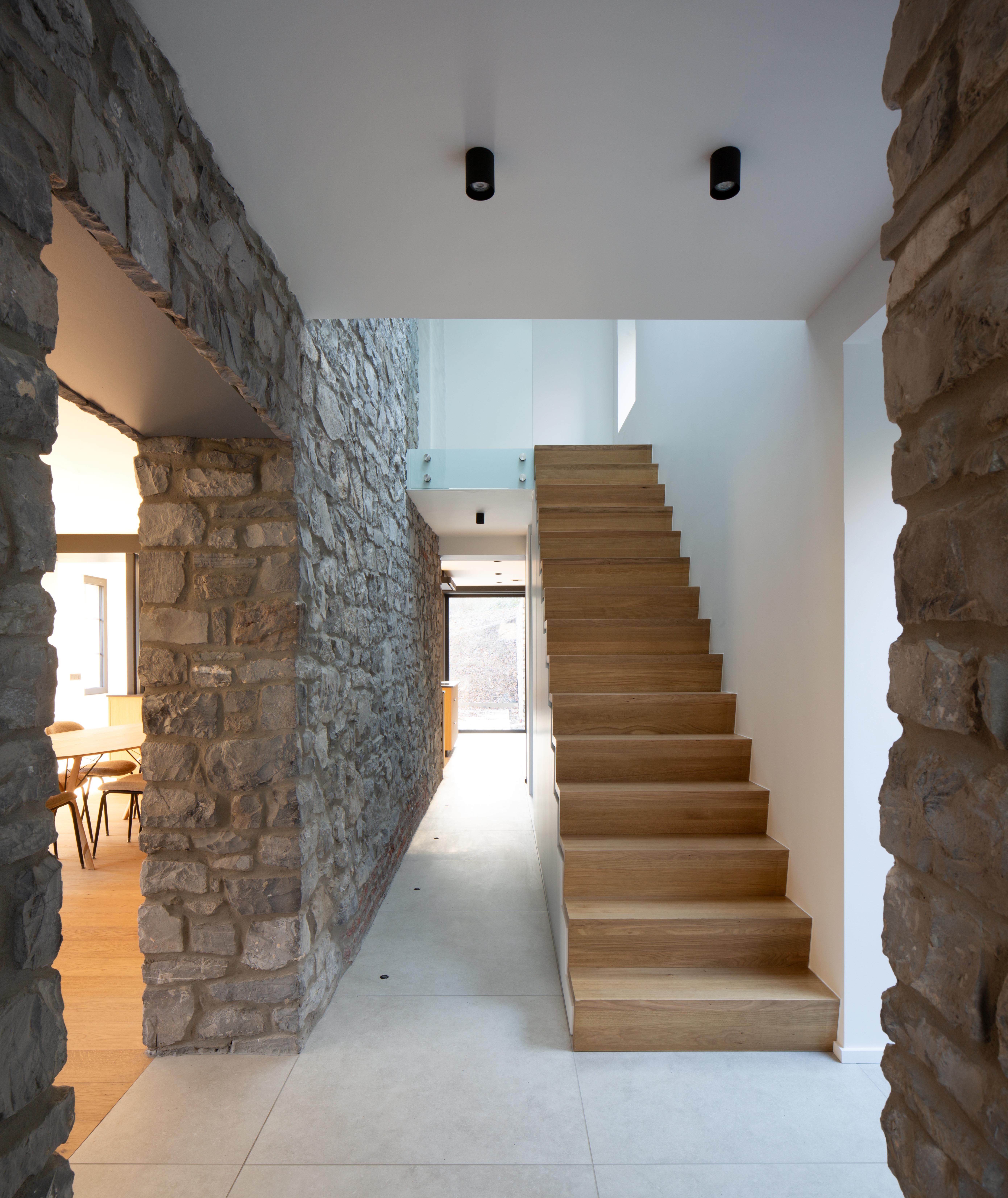 Brix-Architecture Rénovation villa Mosane Architecte Style Mosan Pierre calcaire